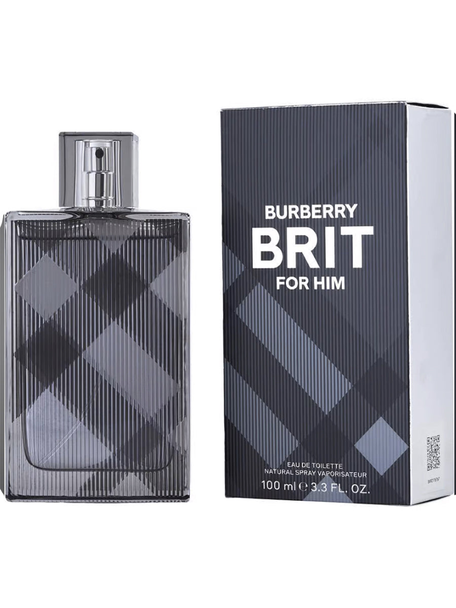Perfume para Caballero Burberry * Brit For Him 3.0 Oz EDT Spray
