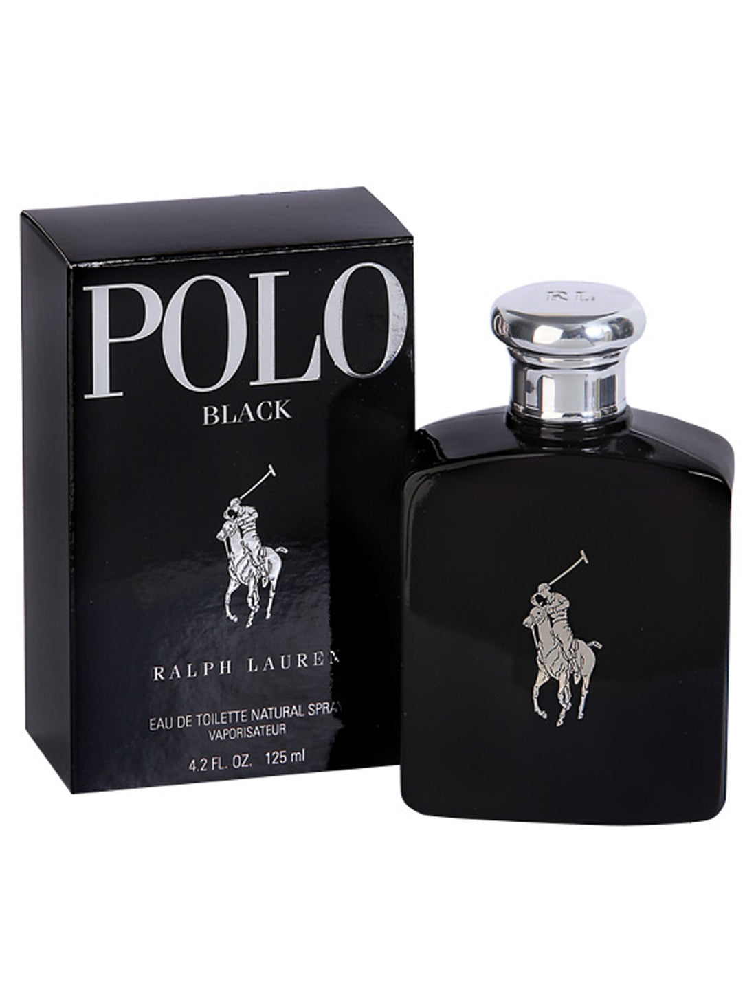 Perfume para Caballero RALPH LAUREN * POLO BLACK MEN 4.2 OZ EDT SPRAY