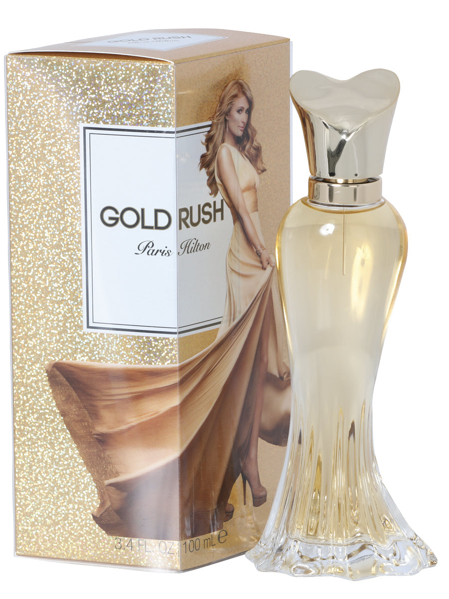 Perfume para Dama PARIS HILTON * GOLD RUSH DAMA 3.4 OZ EDP SPRAY
